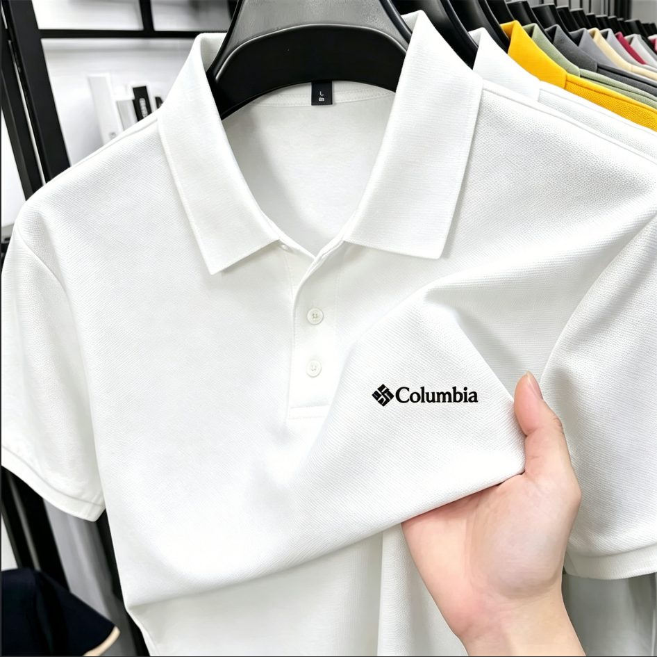 Polo Shirt Pique - MenLapel Polo Shirts Pique Cotton Solid