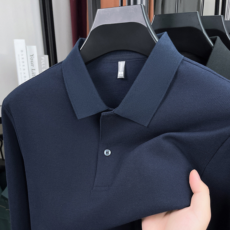 Polo Shirt Pique - 100% Pure Cotton Autumn Winter Men's