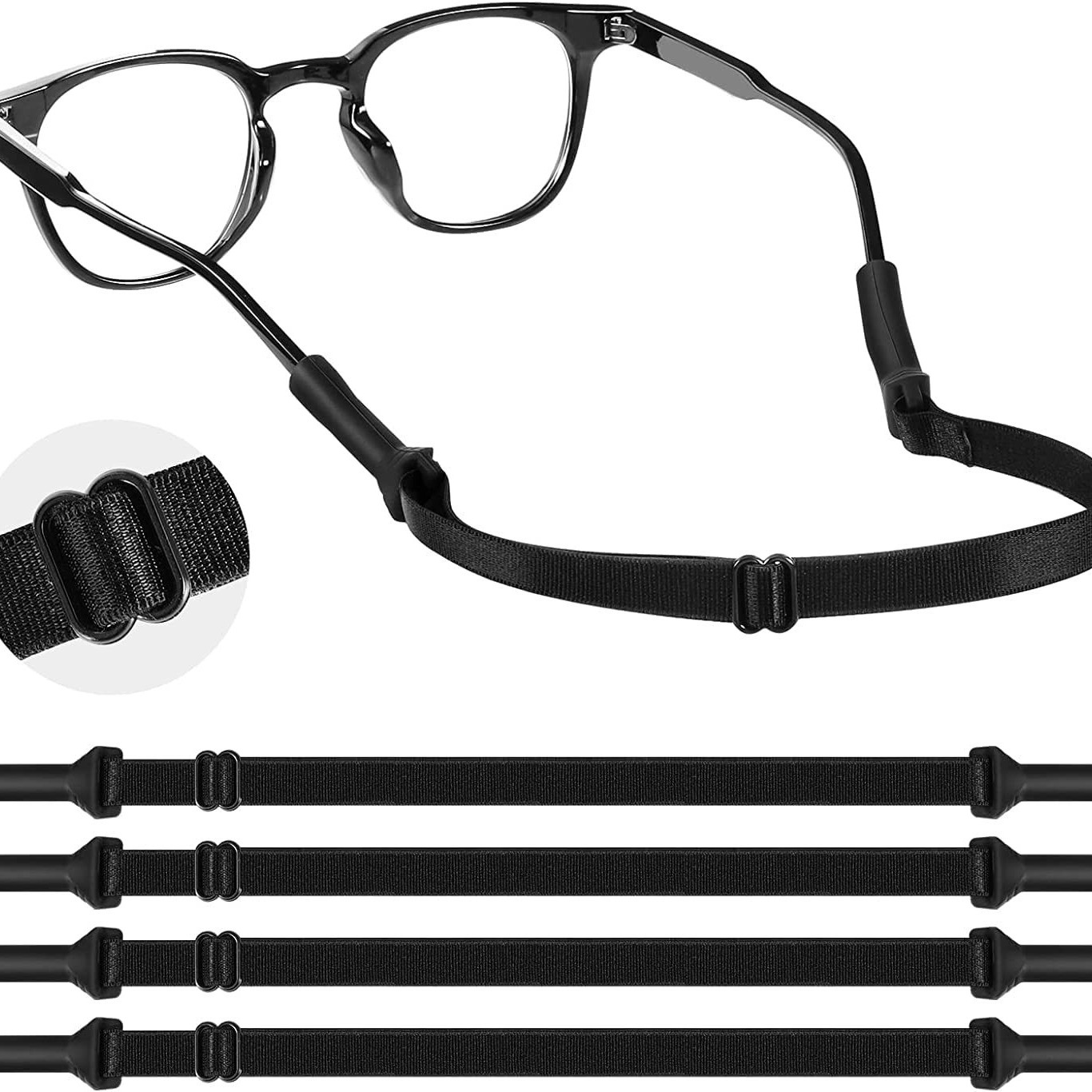 4Pcs Adult Glasses Straps (8.3 - Sunglass Retainer Cord reseña y precio