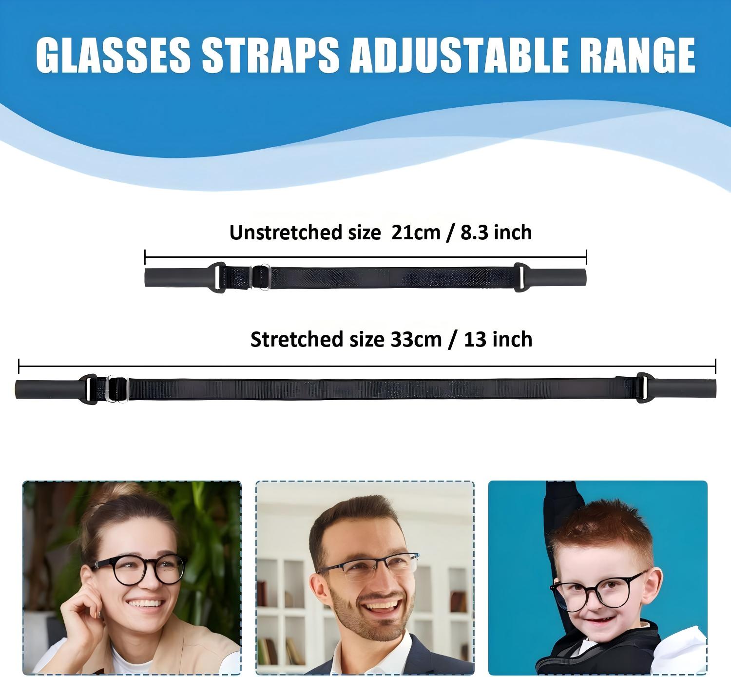 4Pcs Adult Glasses Straps (8.3 - Sunglass Retainer Cord reseña y precio