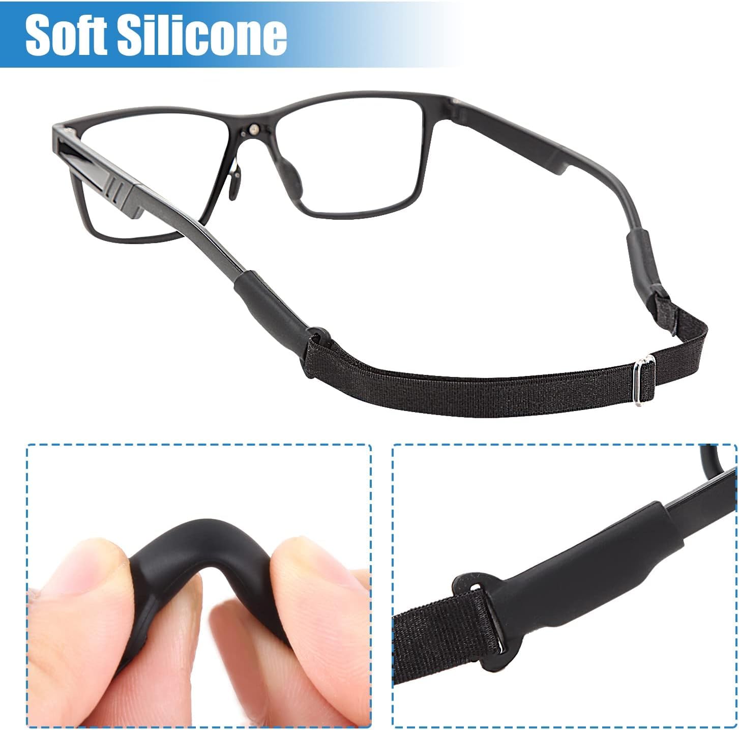 4Pcs Adult Glasses Straps (8.3 - Sunglass Retainer Cord reseña y precio