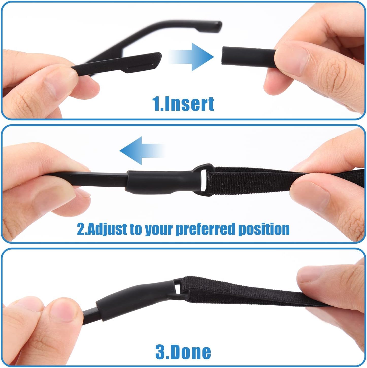 4Pcs Adult Glasses Straps (8.3 - Sunglass Retainer Cord reseña y precio