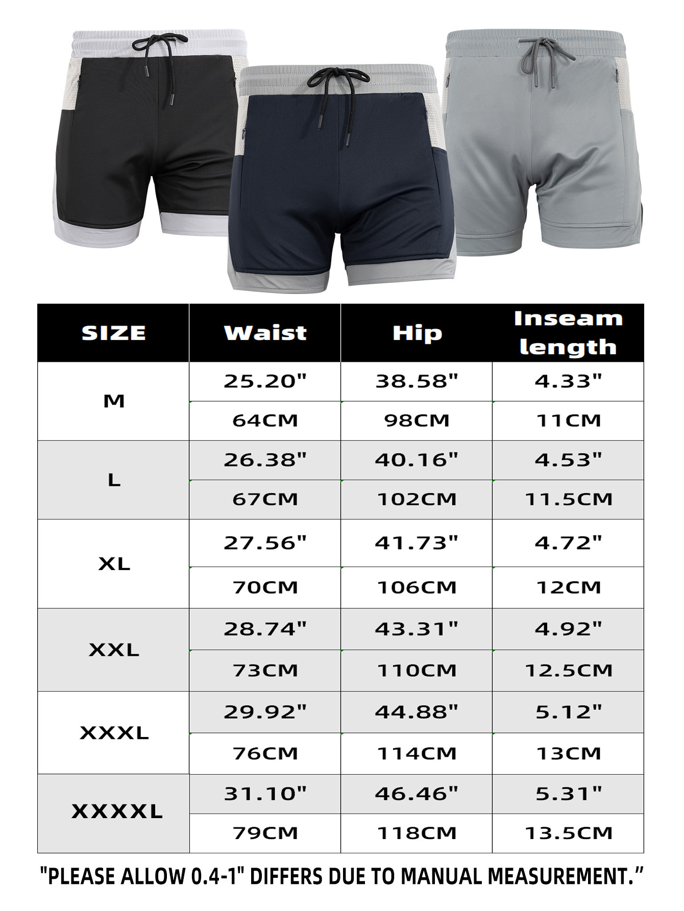 Mens Athletic Shorts Quick Dry - Swim Trunk Quick Dry reseña y precio