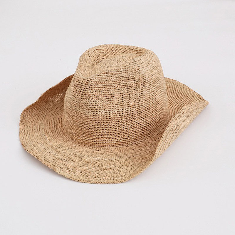 Natural Raffia Straw Hat For W - Bucket Hat Straw reseña y precio