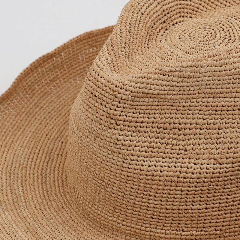 Natural Raffia Straw Hat For W - Bucket Hat Straw reseña y precio