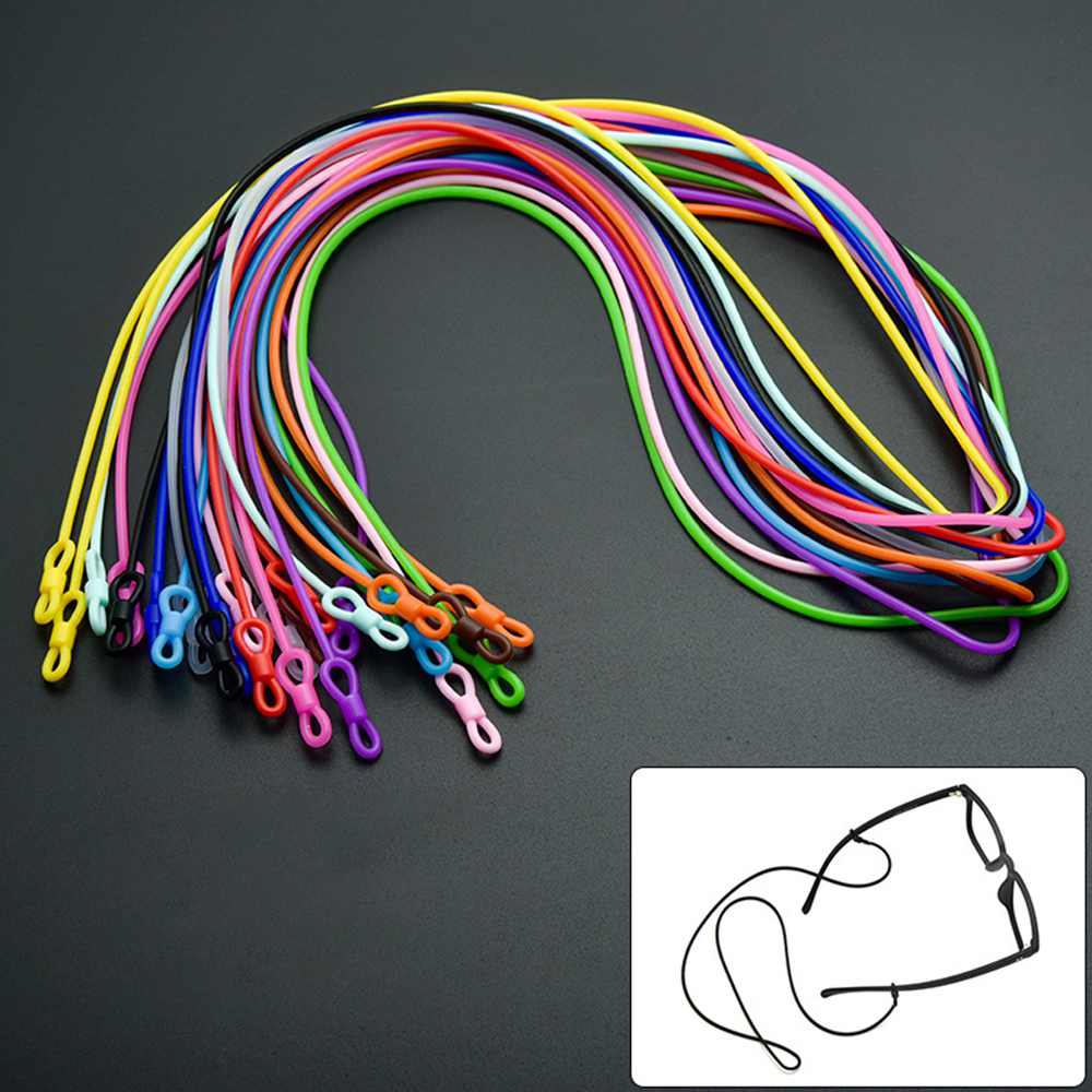 Colorful Silicone Glasses Chai - Sunglass Retainer Cord reseña y precio
