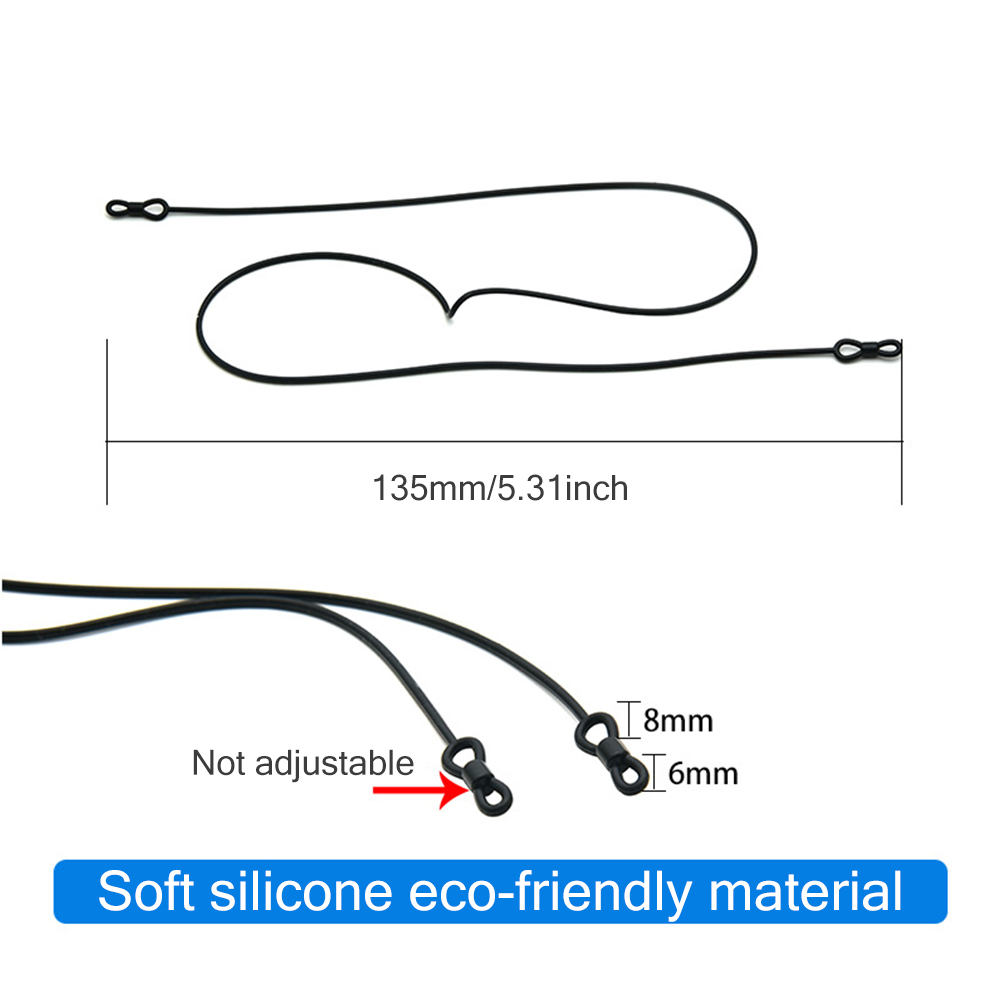 Colorful Silicone Glasses Chai - Sunglass Retainer Cord reseña y precio