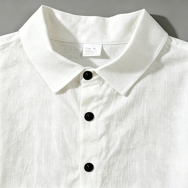 Men Linen Two Piece Outfit Sho - Short Linen Drawstring reseña y precio