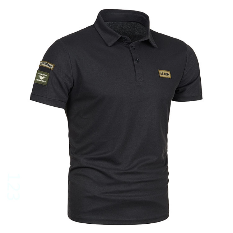 Korean Solid Color Men's Polo  - Polo Shirt Pique reseña y precio