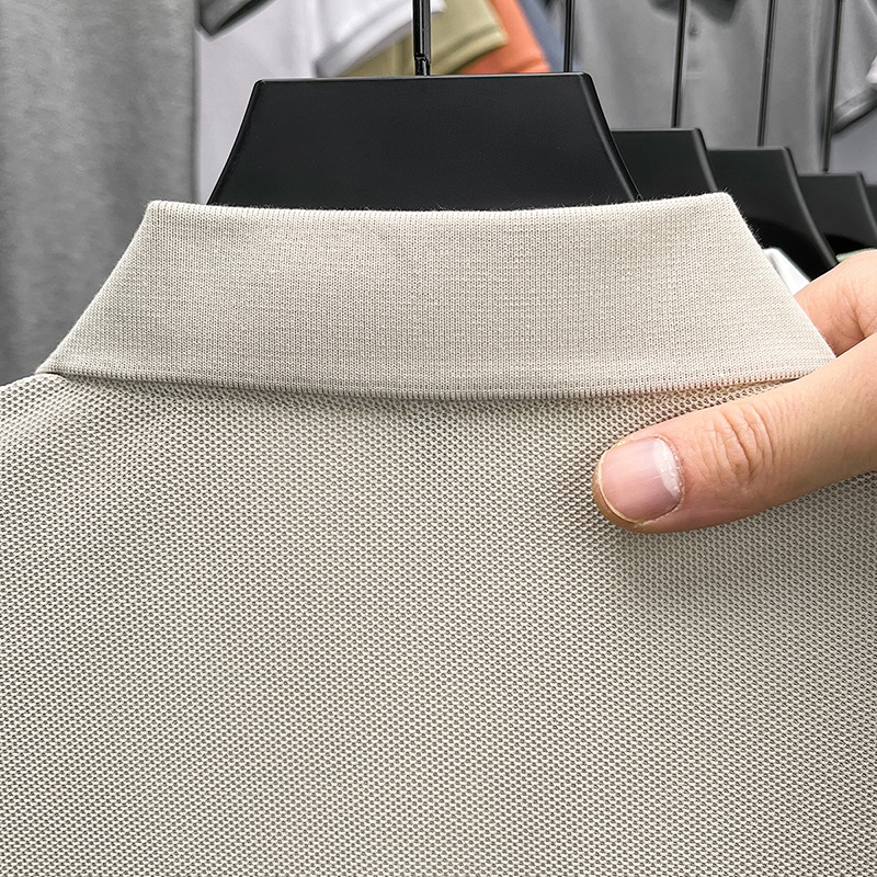 Luxury brand men's summer shor - Polo Shirt Pique reseña y precio