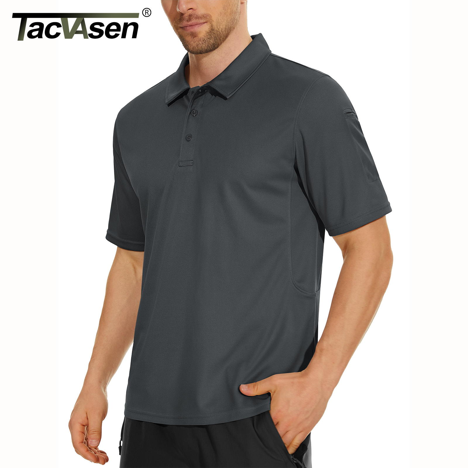 TACVASEN Summer Colorful Fashi - Polo Shirt Pique reseña y precio