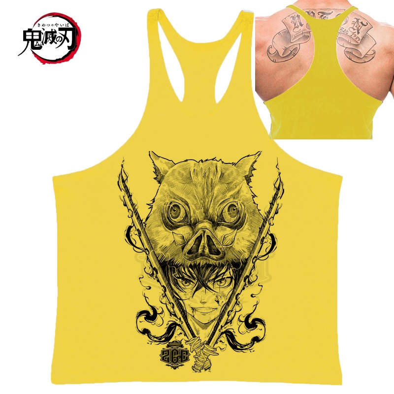 Demon Slayer Tanjiro's Hinokam - Tank Top Muscle reseña y precio