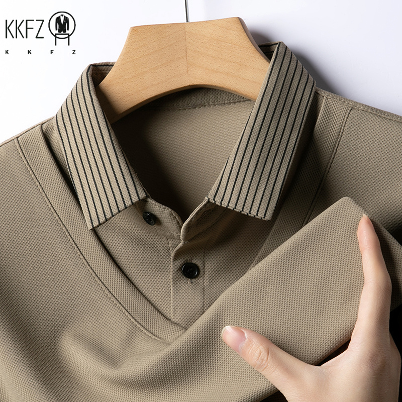 Men's Casual Fashion Long Slee - Polo Shirt Pique reseña y precio