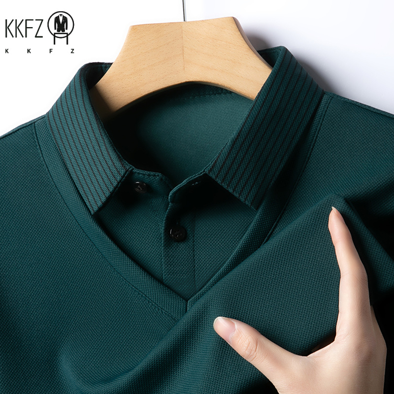 Men's Casual Fashion Long Slee - Polo Shirt Pique reseña y precio