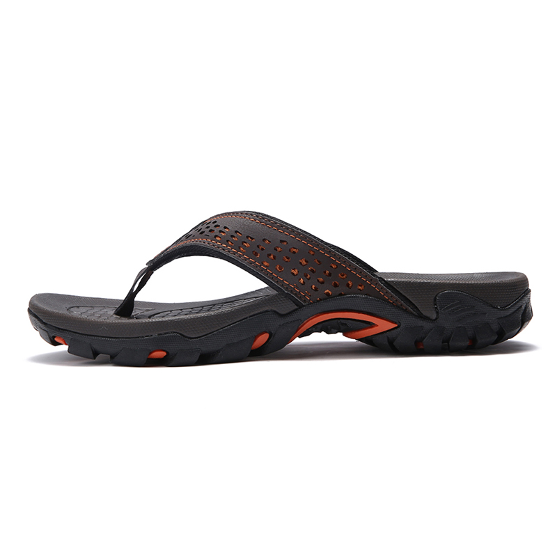 Summer Flip Flops Men Shoes Ou - Flip Flop Leather Men reseña y precio
