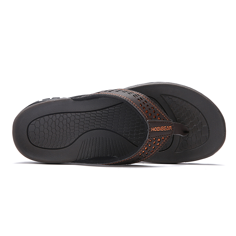 Summer Flip Flops Men Shoes Ou - Flip Flop Leather Men reseña y precio
