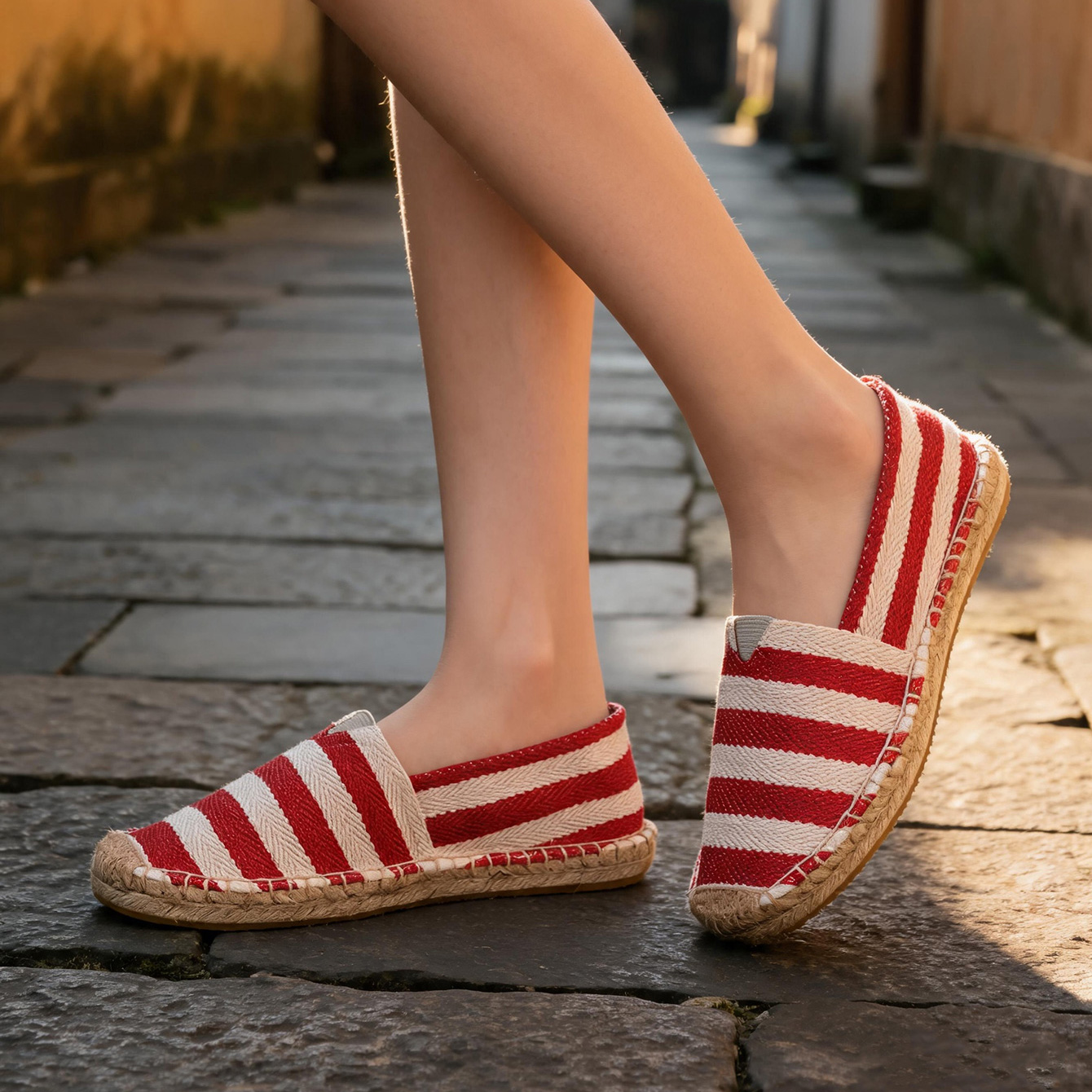 Summer Autumn Women Canvas Sho - Espadrille Slip On reseña y precio