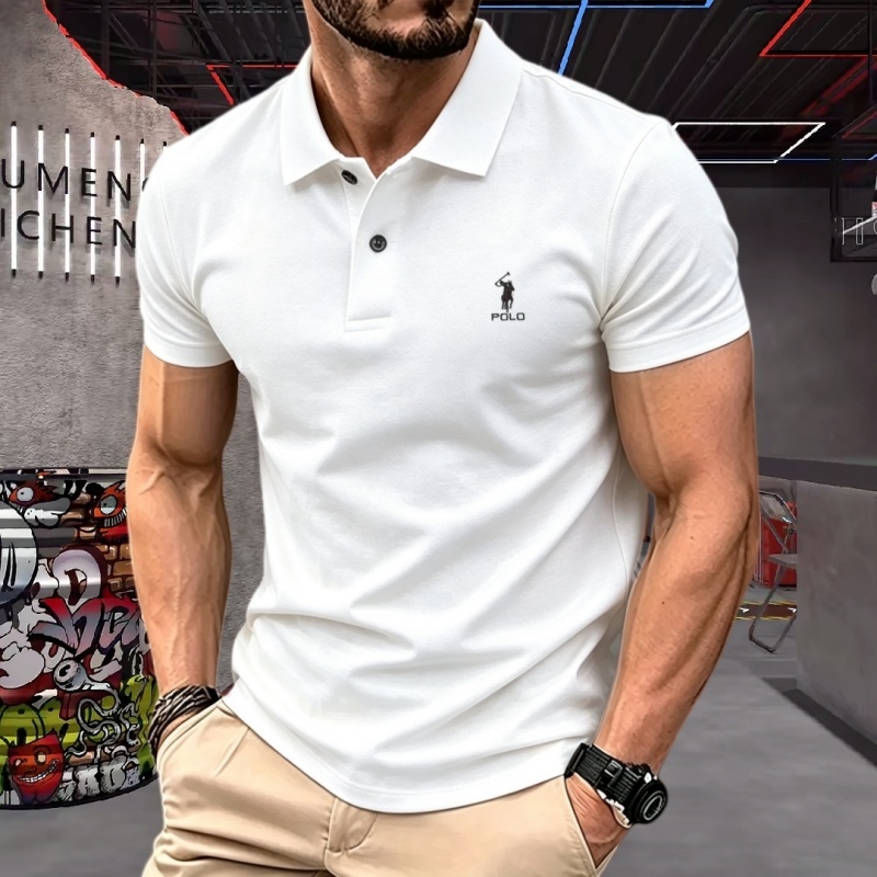 100% pure cotton high-end bran - Polo Shirt Pique reseña y precio