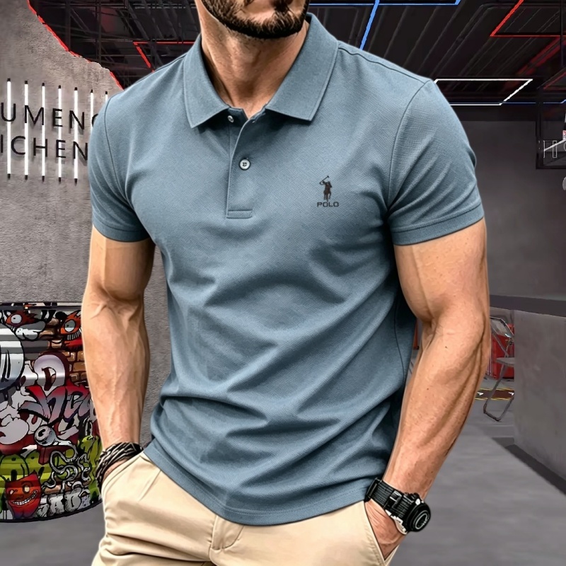 100% pure cotton high-end bran - Polo Shirt Pique reseña y precio