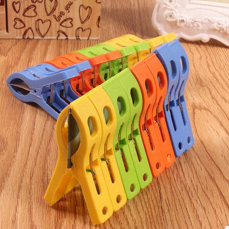 8ps/set Hanger Clips Large Pla - Beach Towel Large reseña y precio
