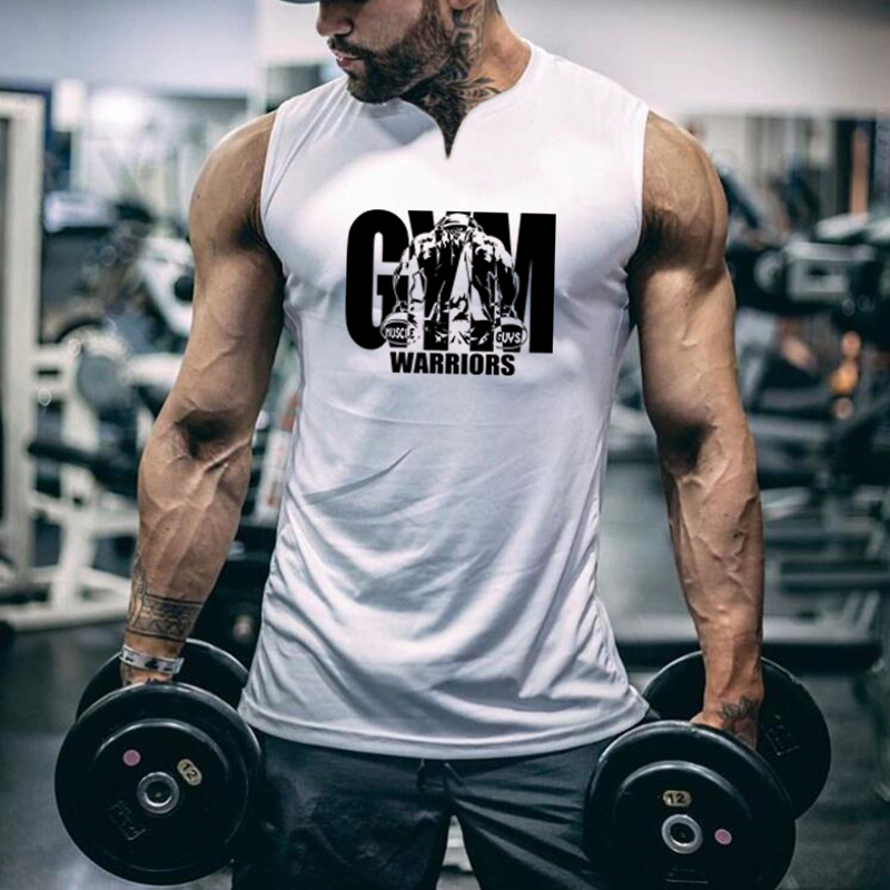 Summer Running V Neck Vests Gy - Tank Top Muscle reseña y precio