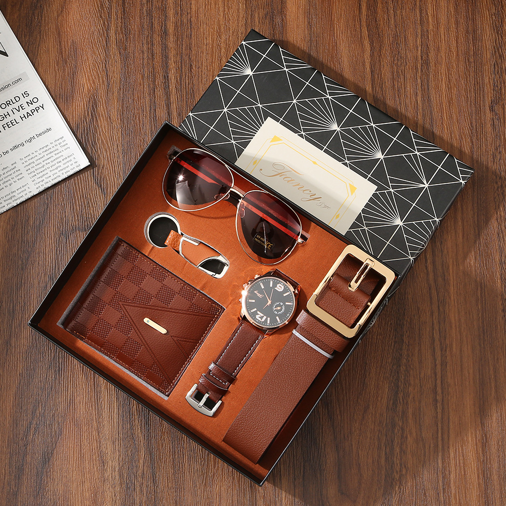 New Mens Watch Set with Gift B - Sunglass Retainer Cord reseña y precio