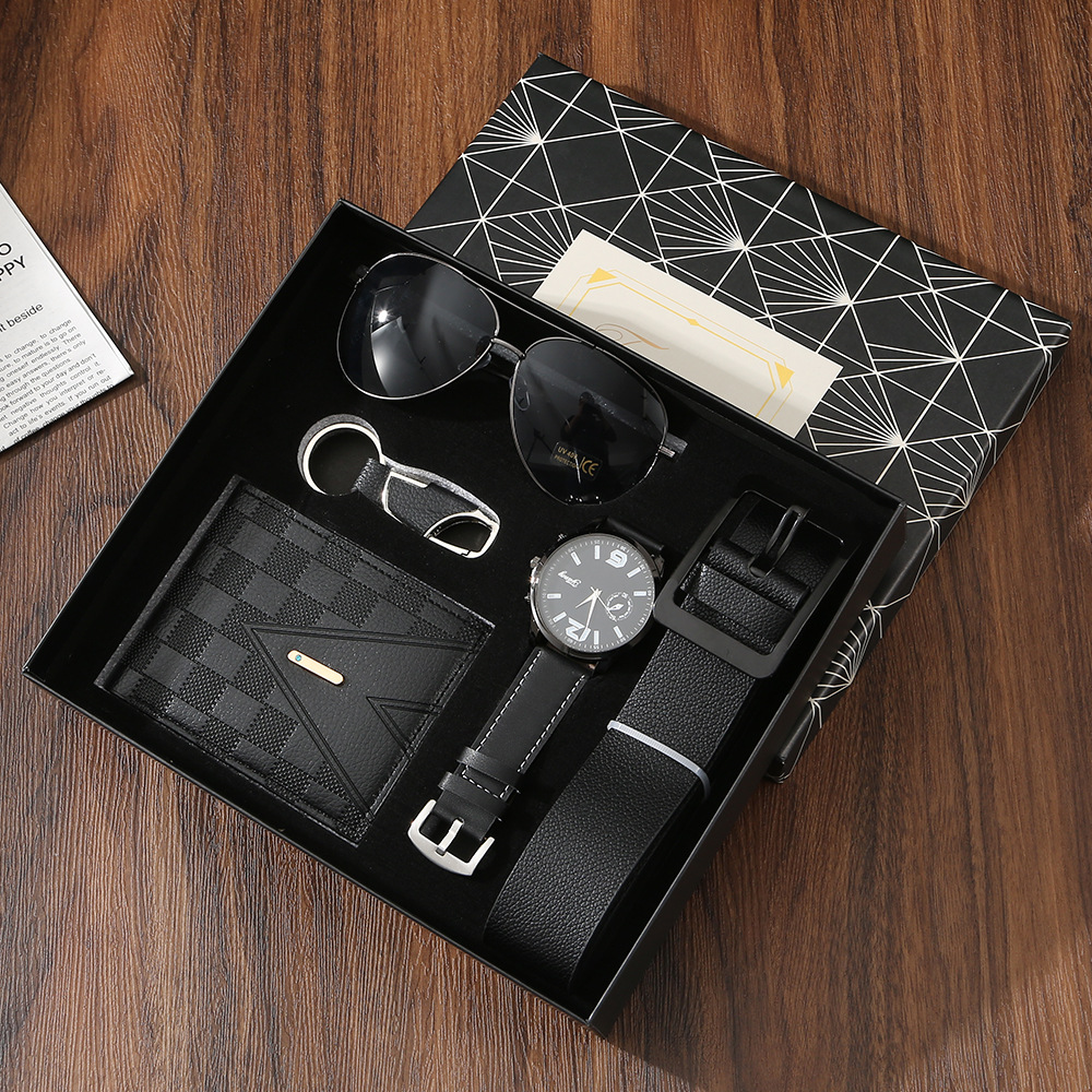 New Mens Watch Set with Gift B - Sunglass Retainer Cord reseña y precio