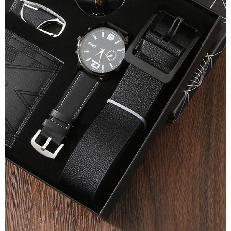 New Mens Watch Set with Gift B - Sunglass Retainer Cord reseña y precio