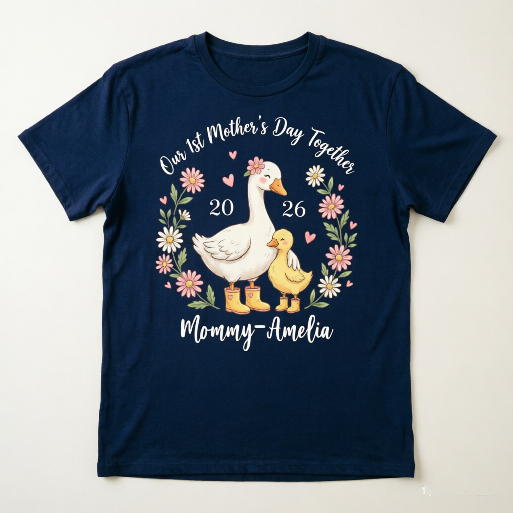 Mommy  Matching Graphic T Shir - Tee Graphic Print reseña y precio