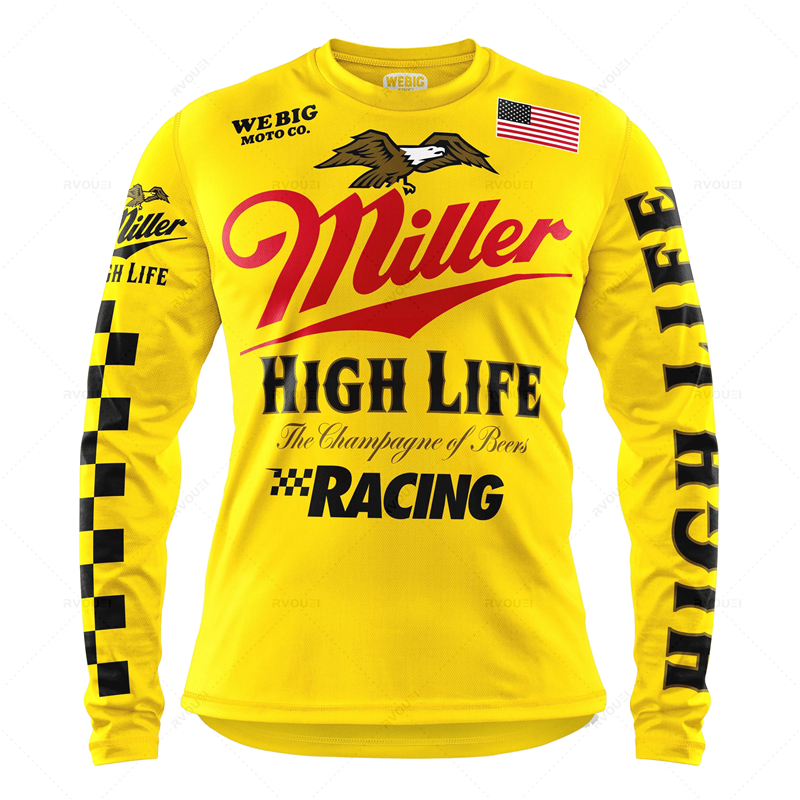2023 Motorcycle Mountain Bike  - Shirt Camp Collar reseña y precio