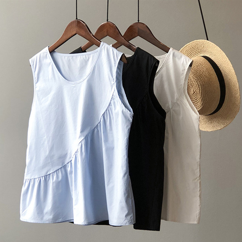 loose casual women cotton line - Shirt Camp Collar reseña y precio