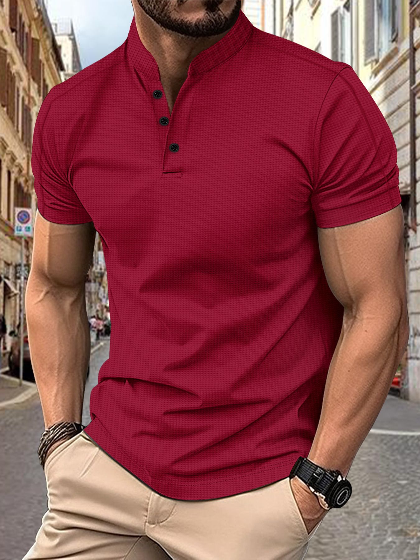 Summer explosion men's short s - Polo Shirt Pique reseña y precio