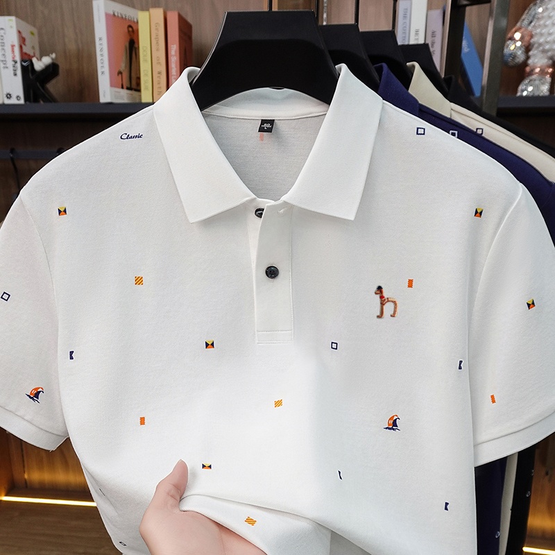 High Quality Man Summer Short- - Polo Shirt Pique reseña y precio