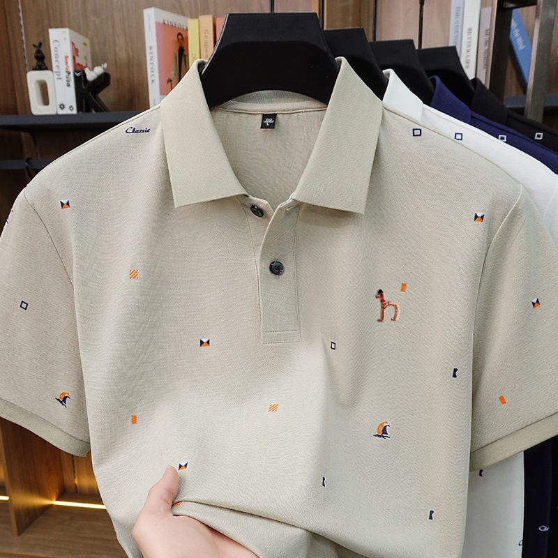 High Quality Man Summer Short- - Polo Shirt Pique reseña y precio